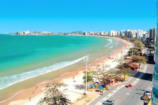 Apartamento Da Musica A 300 Metros Da Areia Da Praia Do Morro, Com 1 Quarto, Garagem, Tv Smart E Wi-Fi Guarapari Bagian luar foto